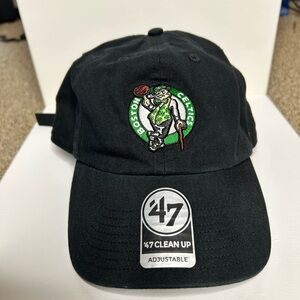 BOSTON CELTICS CLASSIC '47 BLACK FRANCHISE DAD HAT